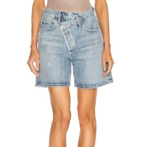 AGOLDE Criss Cross Shorts
